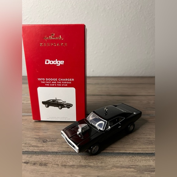 Hallmark 2021 NEW 1970 Dodge Charger Fast & Furious Christmas Ornament 1 series - Picture 2 of 9